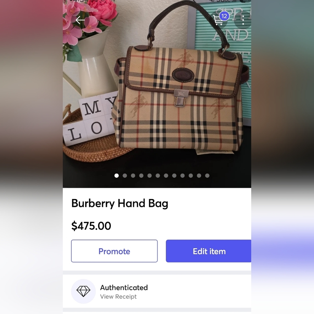 Burberry Hand Bag